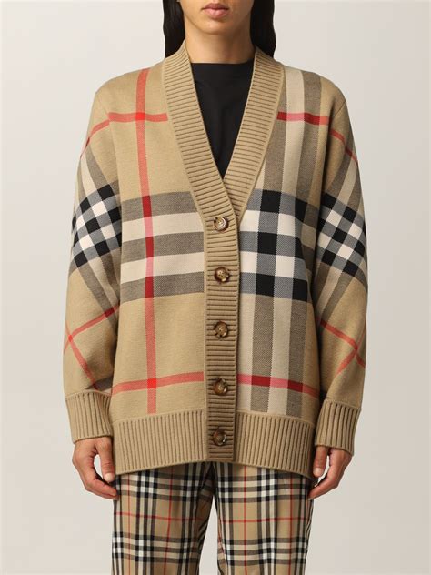 burberry women's cardigan